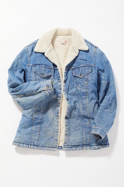 levi's longline denim jacket