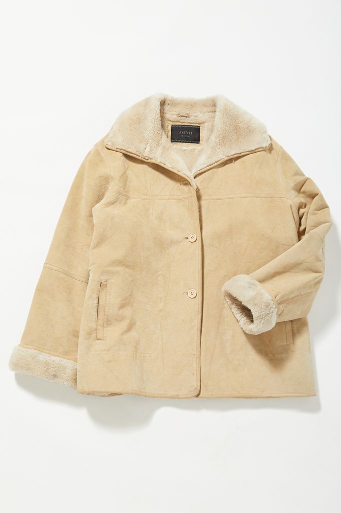 longline suede jacket