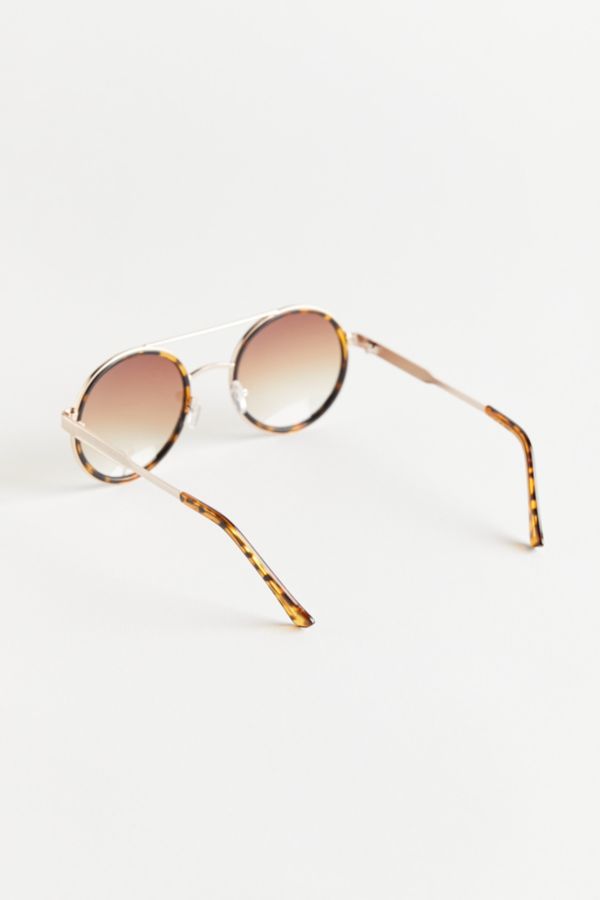 Zelda Brow Bar Round Sunglasses Urban Outfitters Canada 0871