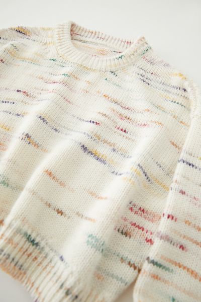 UO Confetti Crew Neck Sweater | Urban Outfitters