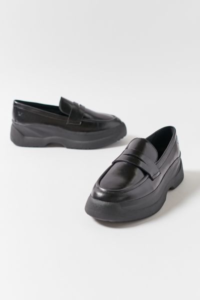 vagabond platform loafers