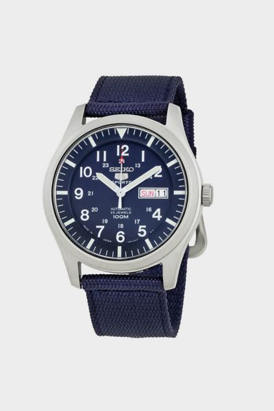 seiko 5 blue