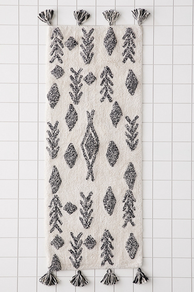 Hilary Geo Runner Bath Mat | Urban Outfitters
