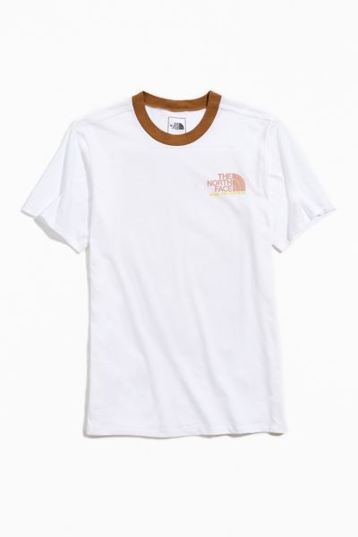 tee shirt the north face rouge