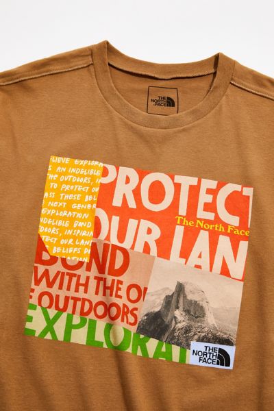 tee shirt the north face rouge