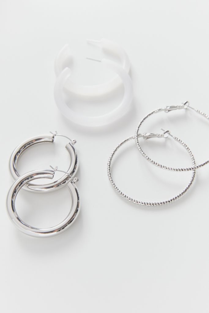 Statement Hoop Earring Set Urban Outfitters