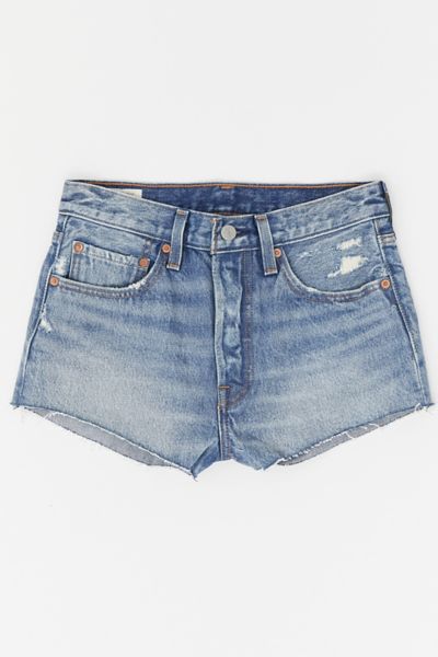 levi cut off high waisted shorts