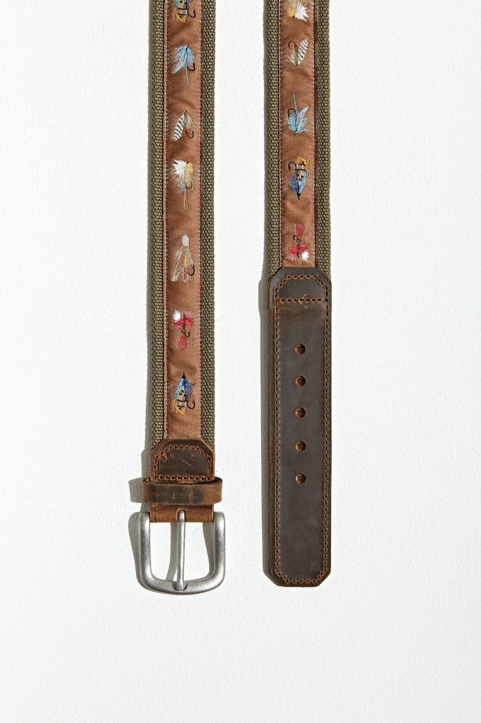 Bison Designs Pontoon LeatherTip Belt Urban Outfitters