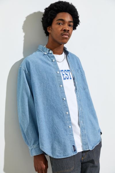 urban outfitters denim shirt