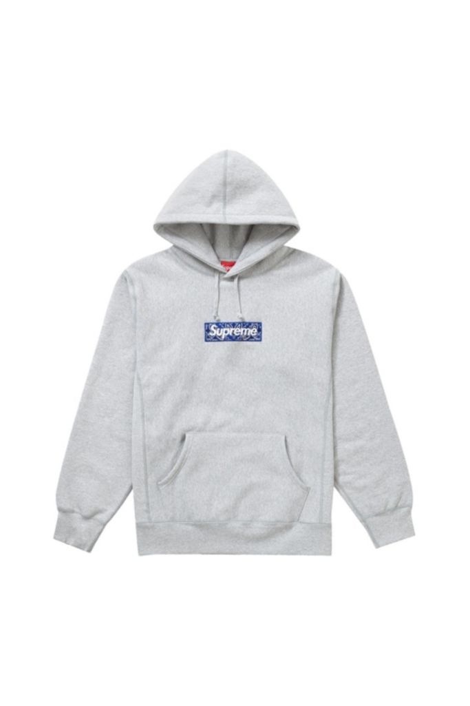 Supreme Bandana Box Logo Hooded Sweatshirt | Urban Outfitters