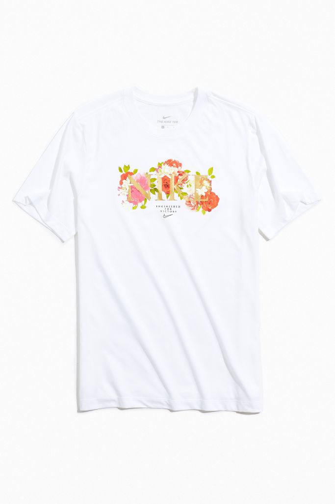 Nike Dri-FIT Floral Tee | Urban Outfitters