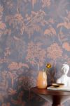 Thumbnail View 1: Birds In Trees Toile Removable Wallpaper