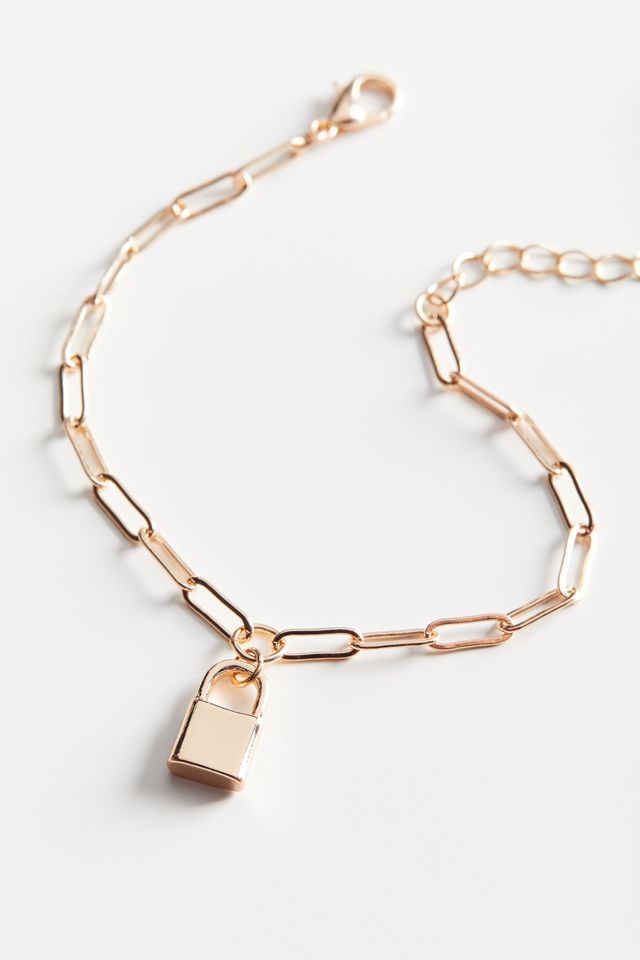 Essential Lock Bracelet Urban Outfitters Canada
