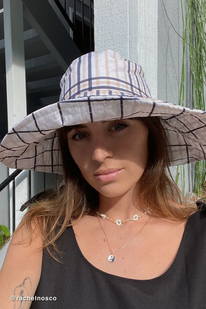 Andie Reversible Drawstring Bucket Hat Urban Outfitters Canada