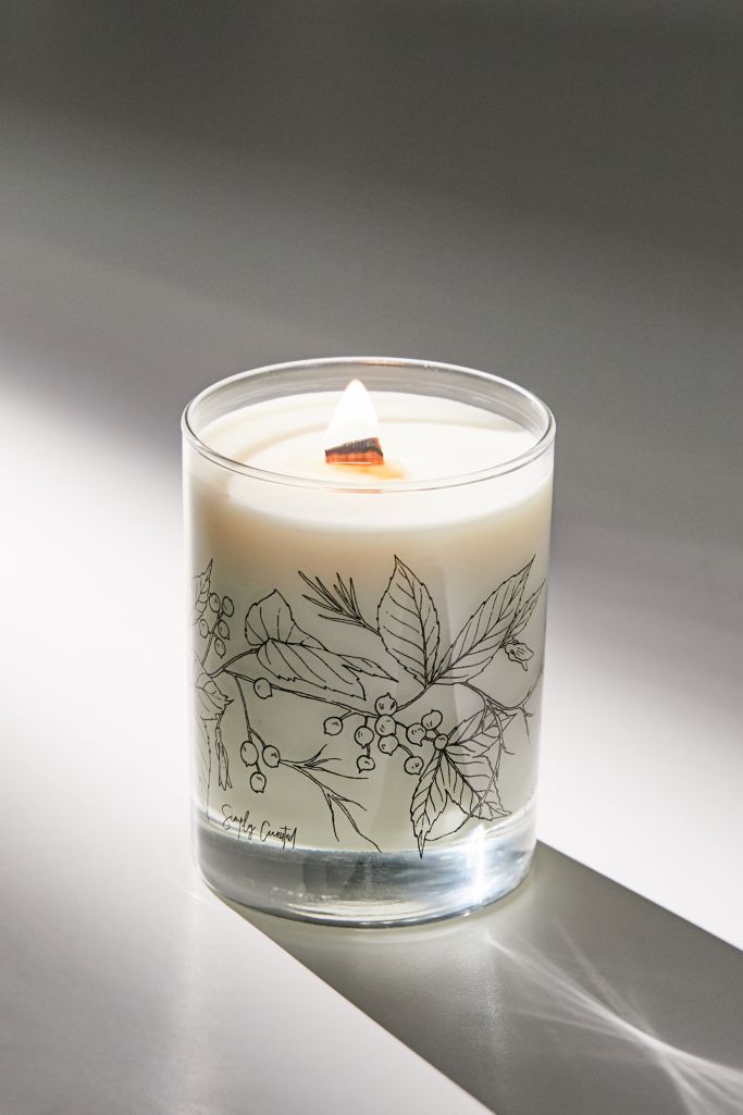 Simply Curated Botanical Candle Urban Outfitters
