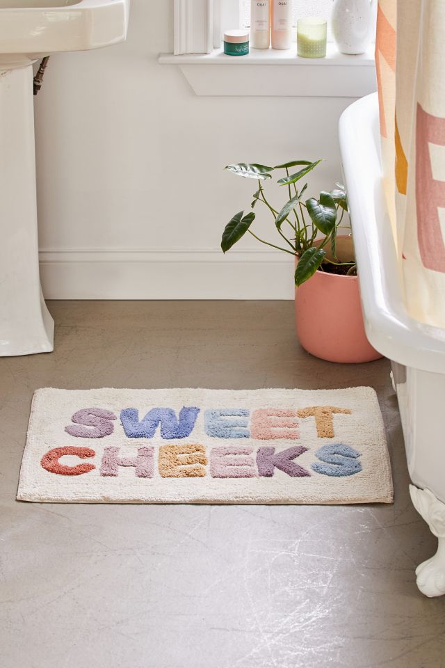 Sweet Cheeks Bath Mat Urban Outfitters