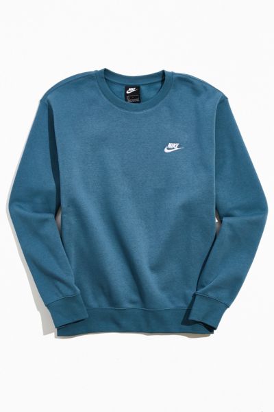 nike crew neck hoodie
