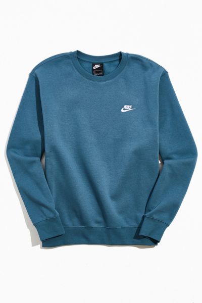 nike fleece crew sweater