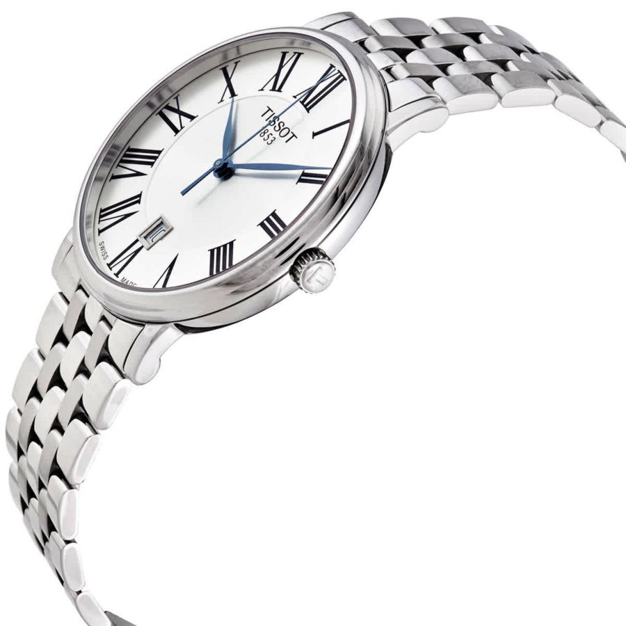 Slide View: 3: Tissot Carson Premium Quartz Silver Dial Men's Watch T122.410.11.033.00