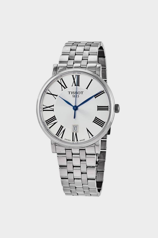 Slide View: 1: Tissot Carson Premium Quartz Silver Dial Men's Watch T122.410.11.033.00