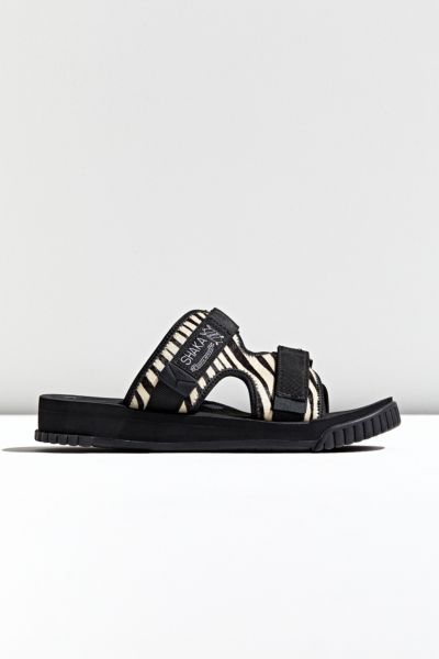 SHAKA Chillout Cowhair Sandal | Urban Outfitters