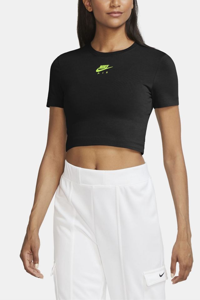 Nike Air Short Sleeve Cropped Logo Tee | Urban Outfitters