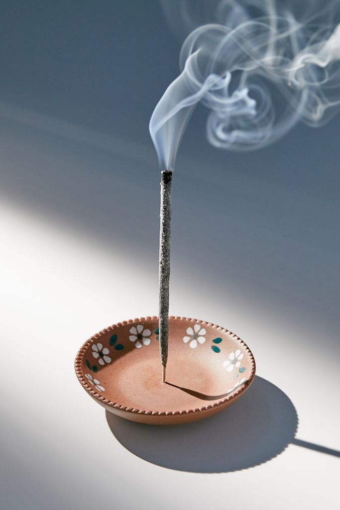 Daisy Ceramic Incense Holder Urban Outfitters