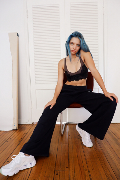 nike women's sportswear trend essential fleece wide pants