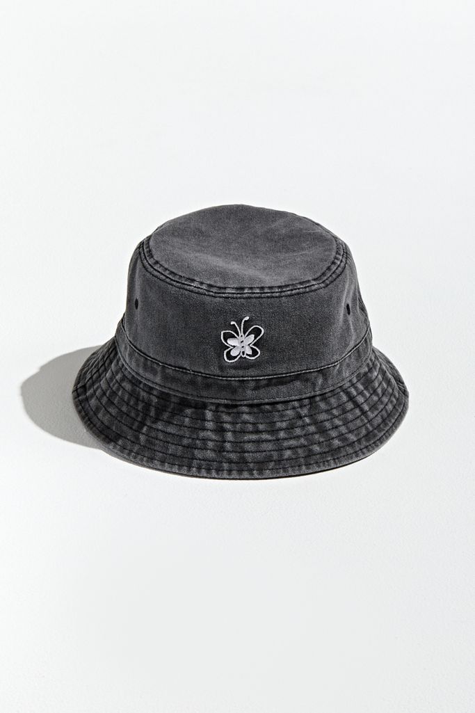 Embroidered Butterfly Bucket Hat Urban Outfitters