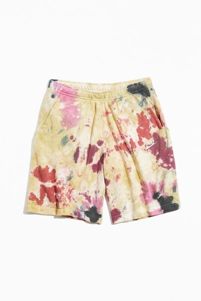 mens nike tie dye shorts