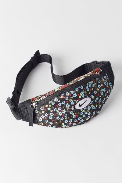 nike floral belt bag