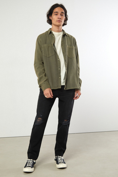 destructed black jeans