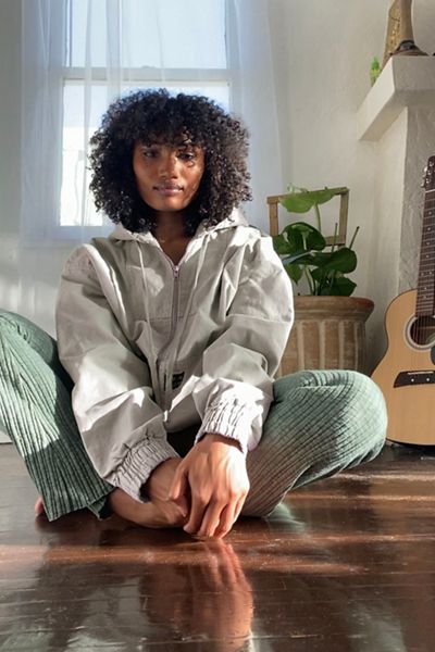 BDG Skate Hooded Zip-Front Jacket