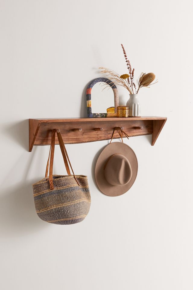 Nolan Entryway Wall Shelf MultiHook Urban Outfitters