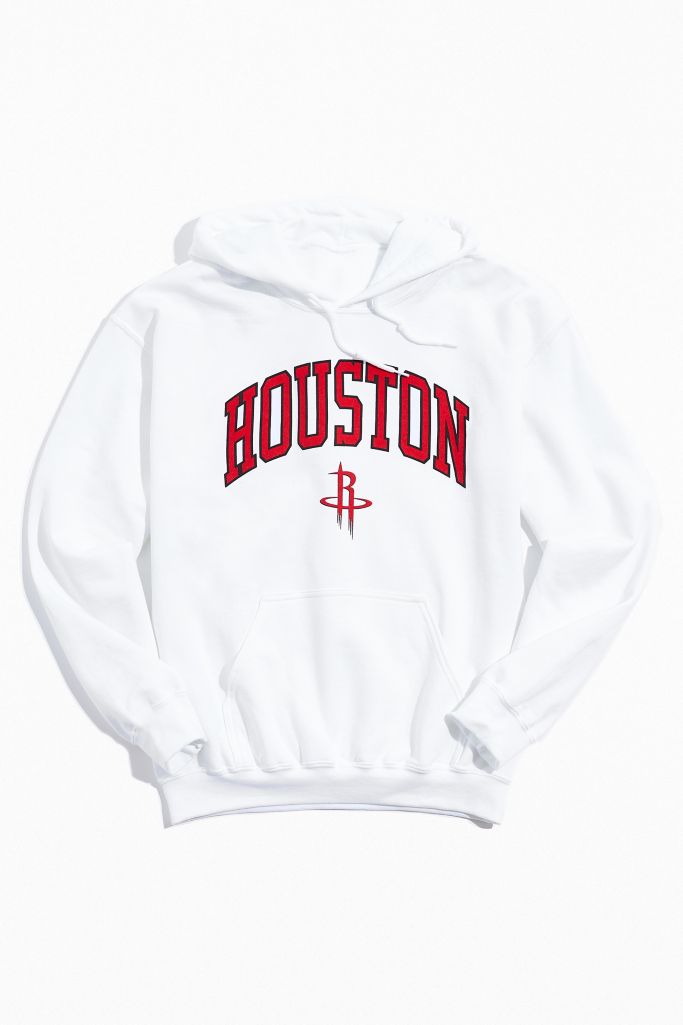 Houston Rockets Arch Script Hoodie Sweatshirt | Urban Outfitters