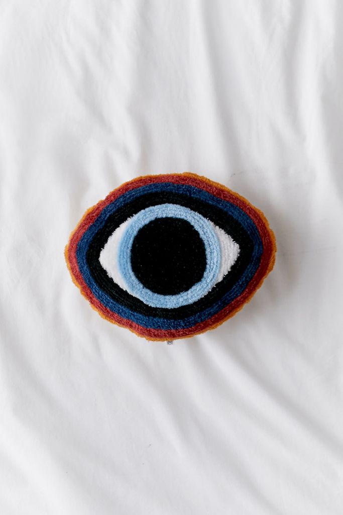 Rainbow Eye Throw Pillow Urban Outfitters