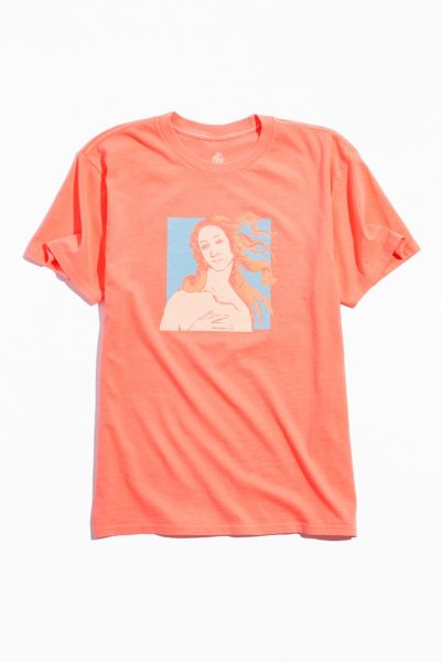 The Birth Of Venus Pigment Dye Tee | Urban Outfitters