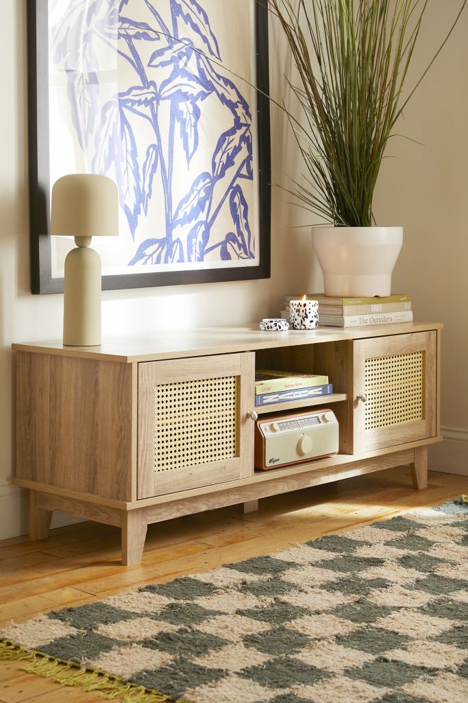 Lily Rattan Media Console Urban Outfitters