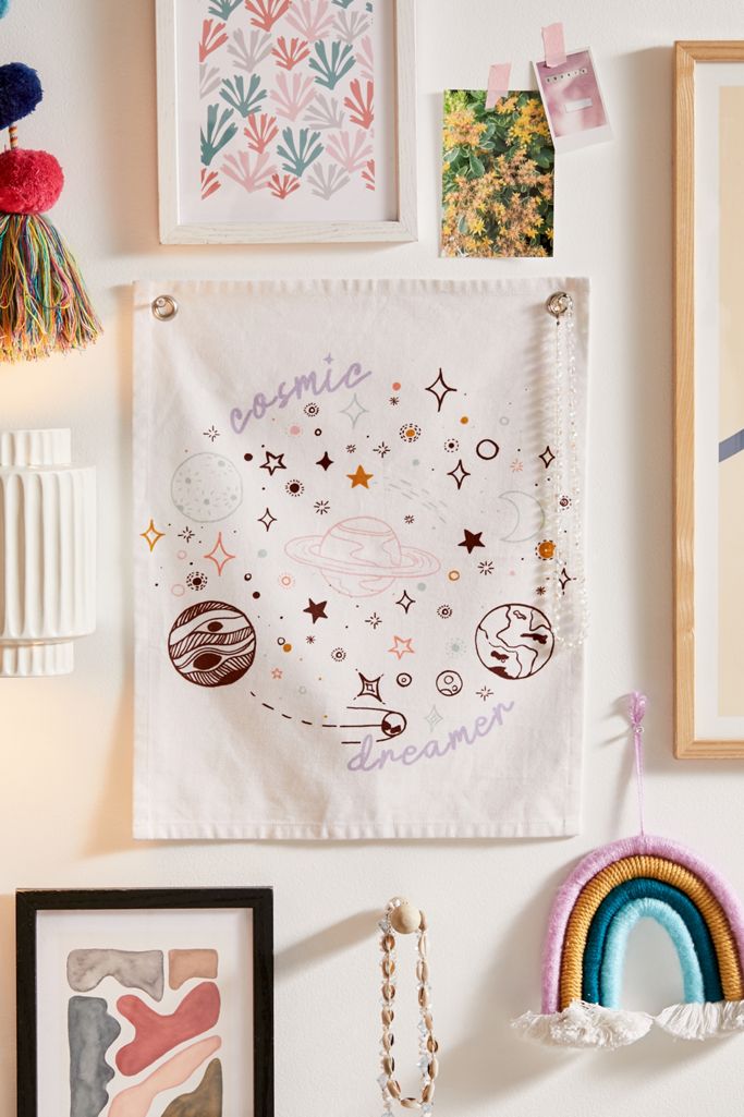 Cosmic Dreamer Flag Tapestry Urban Outfitters
