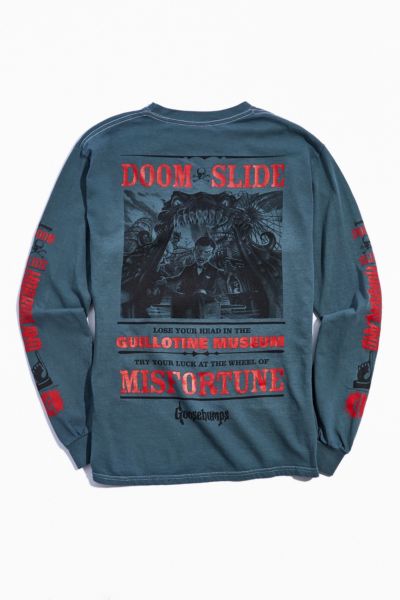 Goosebumps Doom Slide Long Sleeve Tee - .99