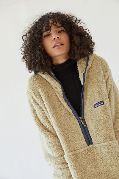 patagonia los gatos fleece hooded jacket