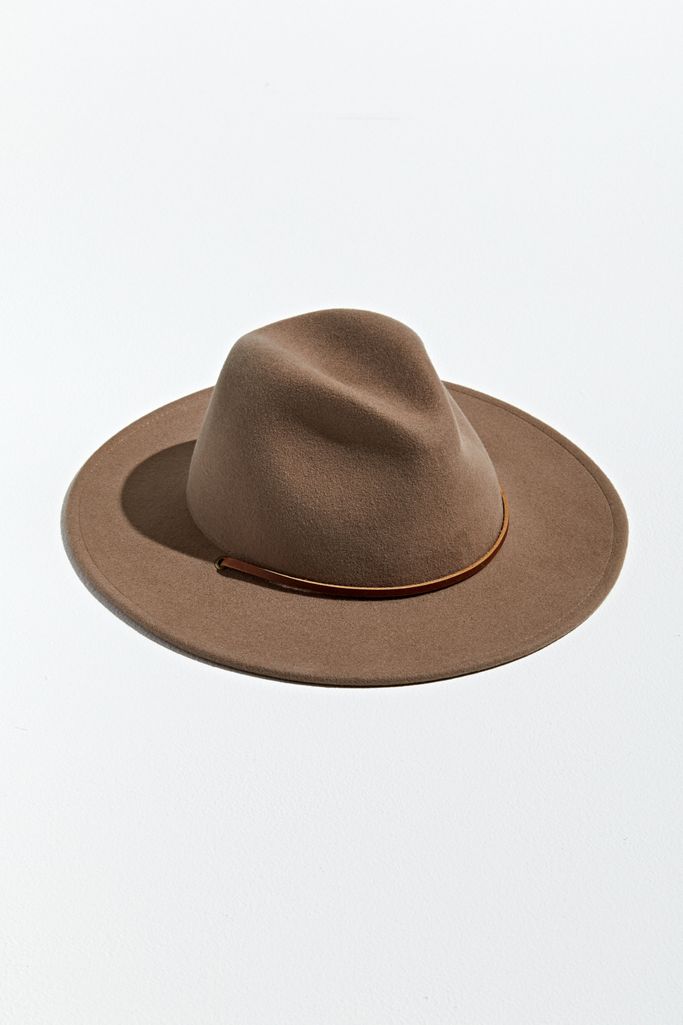 UO Updated Wide Brim Fedora Urban Outfitters