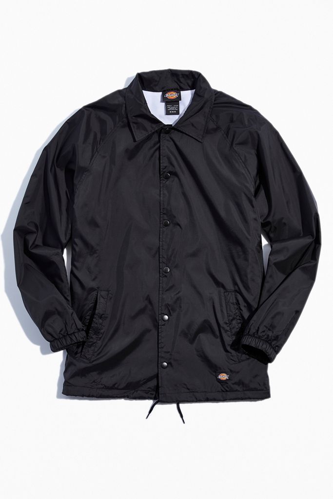 Dickies Snap Front Nylon Coaches Jacket | Urban Outfitters