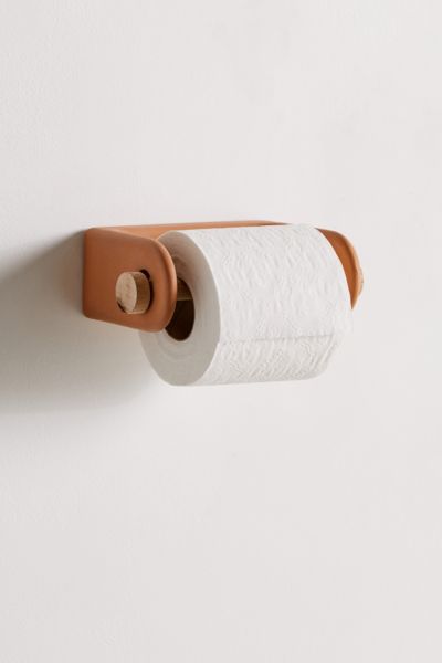ceramic toilet roll holder