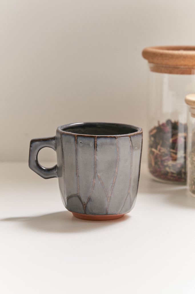 Valle Faceted Mug Urban Outfitters
