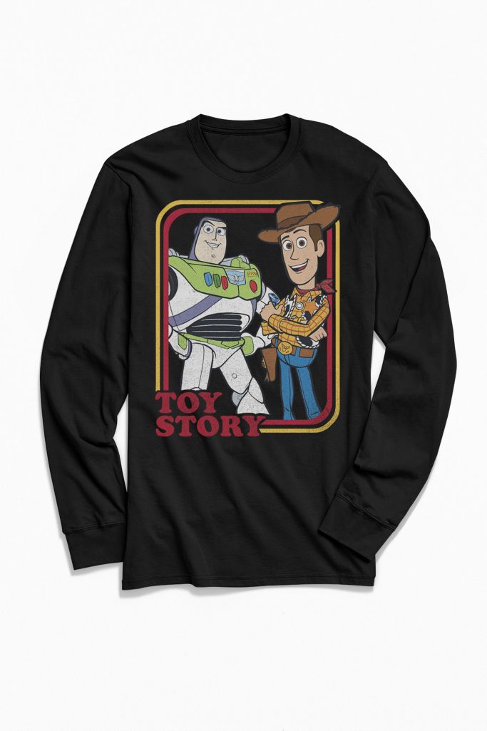 Toy Story Buzz And Woody Long Sleeve Tee | Urban Outfitters