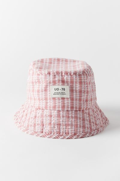 bucket hat plaid