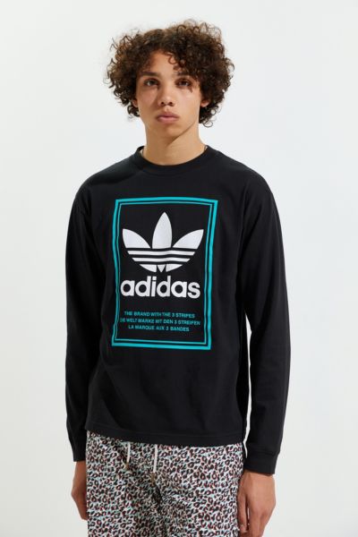 adidas tongue label tee