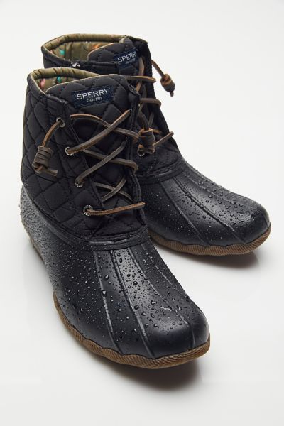 sperry saltwater quilted duck boots