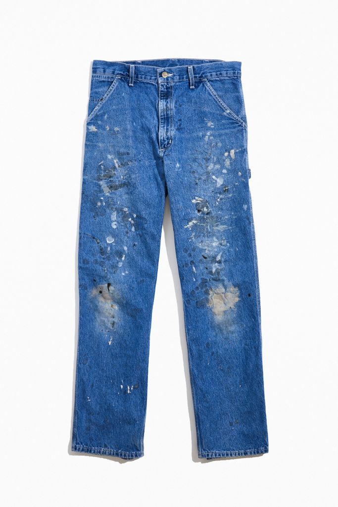 Vintage Carhartt Paint Splatter Jean Urban Outfitters